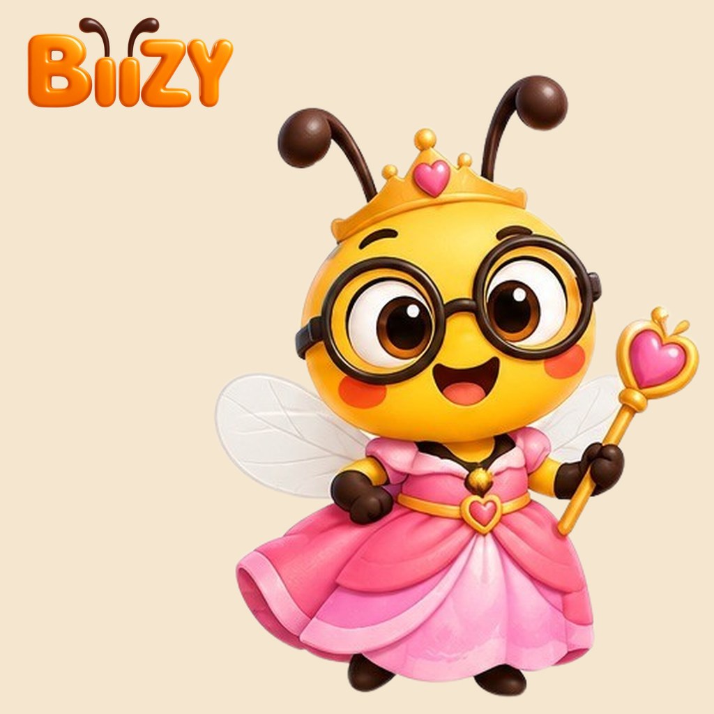 Copertina dell'episodio 07 di Biizy, Principesse — podcast per bambini